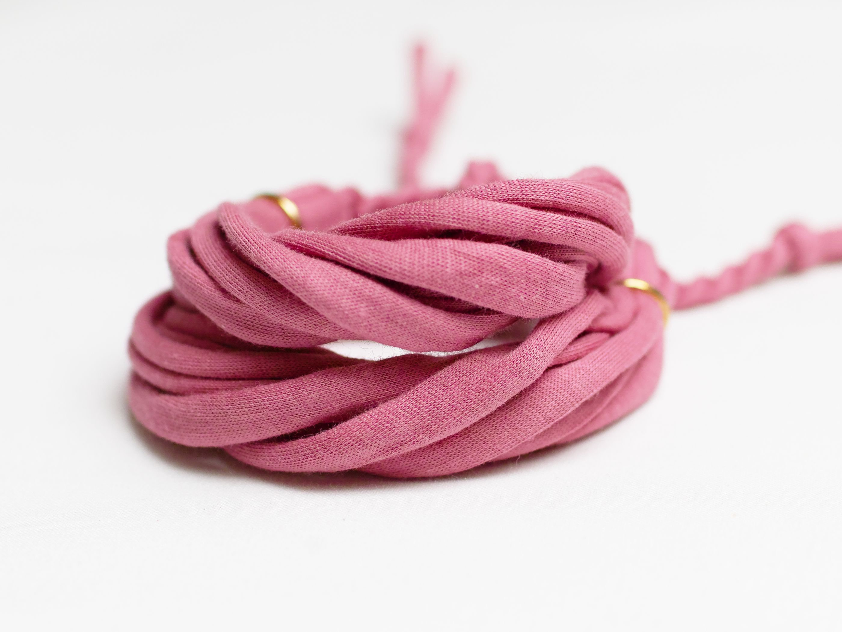 Bawełniana bransoletka damska na lato - Pracownia Rękodzieła Zolla zdjęcie 1