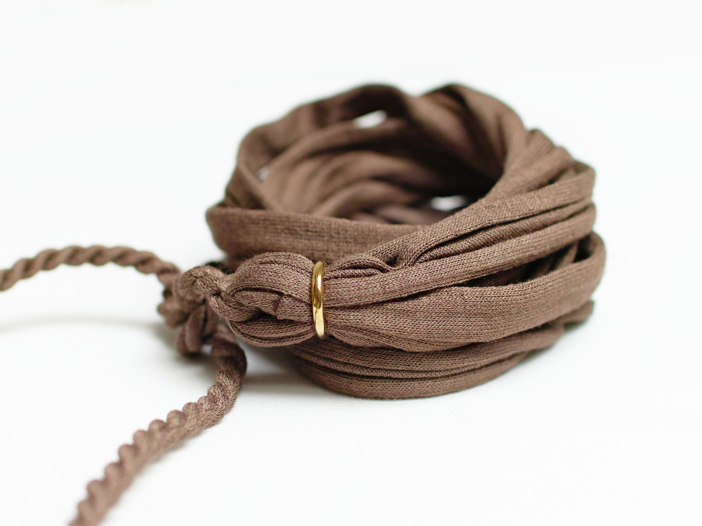 Bawełniana bransoletka damska na lato - Pracownia Rękodzieła Zolla zdjęcie 2