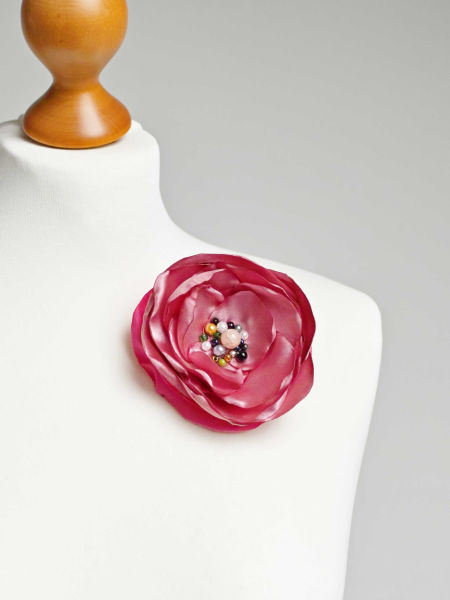 Broszka kwiatek przypinka 